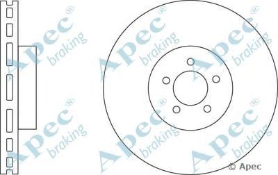 APEC BRAKING dsk2623 -  Тормозной диск